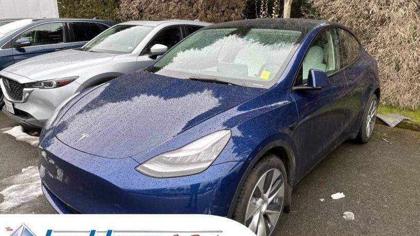 TESLA MODEL Y 2021 5YJYGDEE1MF105048 image